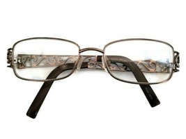 Tura Mod.374 Brown Eyeglass Frames 53-17-135 Frame Japan - $22.76