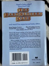 VTG The Baby Sitter Club #5 Dawn And The Impossible 3 Novel Book Ann M Martin - £7.87 GBP