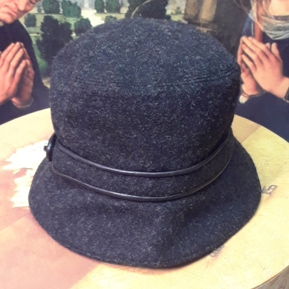 Coach turnlock wool and leather hat - $35.00 - $50.00