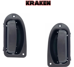 Half Door Handles For Ford Ranger 1998-2011 Extended Cab Rear Left Right Pair - £27.55 GBP