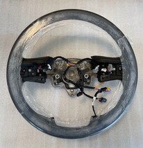 Factory original brown leather steering wheel for some 2019+ GMC Sierra ... - £30.56 GBP