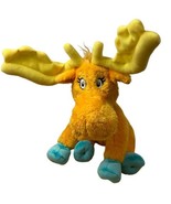 Kohls Cares Dr Suess Thidwick Big Heart Moose 13 in Gold Stuffed Animal ... - $9.64