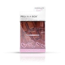 VOESH Pedi In A Box Deluxe 4 Step Set - Chocolate Love - £5.60 GBP