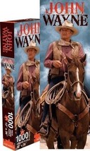 John Wayne Western Movie Riding a Horse Photo 1000 Pc Jigsaw Puzzle, NEW SEALED - £13.14 GBP