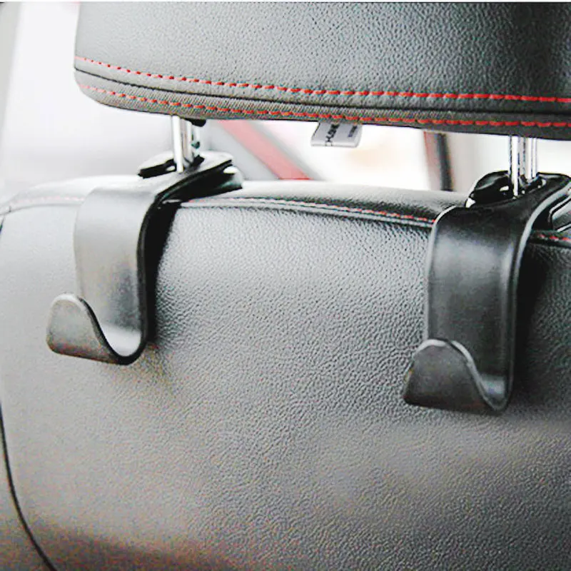 Sporting 1/2/4 Pcs Hooks for Bags Car Clips Front Seat Headrest Organizer Holder - £18.67 GBP
