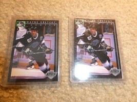 Lot of 2 1992 High 5 Hockey Wayne Gretzky Preview Sample Cards P3 - £18.15 GBP