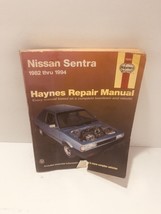 Haynes Automotive Repair Manual Book 72050 Nissan Sentra 1982-1994 - £13.45 GBP