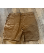 Carhartt Canvas Carpenter Shorts Mens 44 Original Fit B25 Light Brown EUC - $638.96 MXN