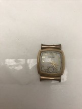 Gruen 406 Watch Face For Parts Or Restoration .  Lot #24298 - $4.94