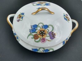 Royal Schwarzburg Germany Flowerbell Covered Casserole Dish 10” - £28.11 GBP