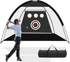 Golf Practice Net, 10x7ft Golf Hitting Aids Nets for Backyard Driving Ch... - $881.67 MXN