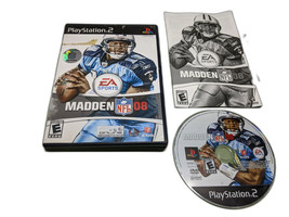 Madden NFL 2008 Sony PlayStation 2 Complete in Box - £4.31 GBP