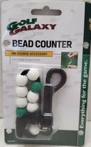 Bead Counter - Golf Stroke / Score Counting Beads with Clip New - £4.60 GBP