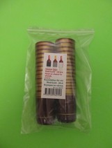 Shrink Caps For Wine Bottles Red / Gold - 28pcs - £6.15 GBP