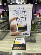 F-16 Fighter : Sega Card (Sega Master System, 1986) SMS Tested! - $24.29
