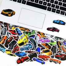 100pcs Sport Car Vinyl Decorative Stickers Decal for Laptop Water Bottle... - £7.63 GBP