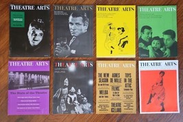 1961 Vintage Theatre Arts Magazine Collection of 8 Issues Performing Art... - £62.29 GBP