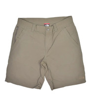 The North Face Horizon Nylon Shorts Mens 34 Brown Hiking 10&quot; Lightweight - $20.51