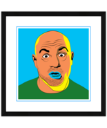 Pop Art Joe Rogan X Andy Warhol Signed, Numbered Print 12&quot;x12&quot; #2 by AFK... - £45.20 GBP