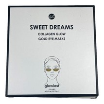 Sweet Dreams Collagen Glow Gold (5 Pack) Eye Masks in Box  Glowiest NEW NIB - £14.70 GBP