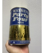 Watneys Party Four Mild Beer Can 2.22 Liters 3.9 Pints Hippies London En... - $203.09 CAD