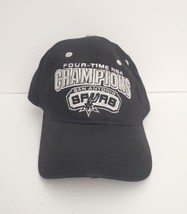 San Antonio Spurs 2007 Official NBA Four Time Champions Baseball Cap Hat EX - £14.23 GBP