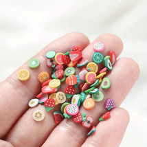 Dollhouse Miniature Fruit Slices 1/12 Scale 25 Realistic Pieces! - £1.48 GBP