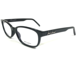 Saint Laurent Eyeglasses Frames SL320 001 Black Rectangular Full Rim 53-... - $111.98