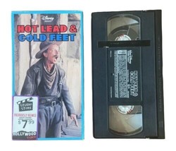 Hot Lead &amp; Cold Feet Jim Dale Don Knotts VHS 1997Walt Disney Hollywood V... - £4.88 GBP