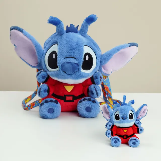 Anime Disney Kawaii Stitch Stuffed Toys Keychain Cartoon Bluely Lilo&amp;Sti... - $6.93