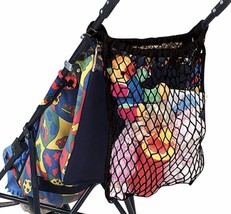 Jeep Stroller Convenient Universal Essential Storage Mesh Bag Black Free... - $10.95