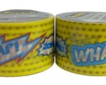 Scotch Washi Tape Comic Book Crafting Tape Paper Sticker Scrapbooking - £15.85 GBP