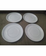 Lot of 4 Stonehenge Midwinter England White 6 1/4&quot; Saucers - $40.52 CAD