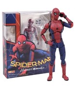 Marvel Homecoming Spider Man Action Figure Collectible Spiderman PVC Mod... - $46.48 CAD