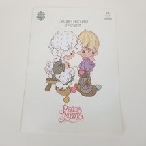 Precious Moments Cross Stitch Pattern Booklet PM-2 Vintage 1981 Gloria a... - £7.81 GBP