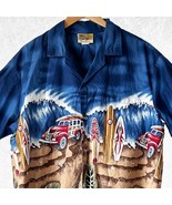 Winnie Fashion Hawaiian Shirt Surfboards Woody Cars Coconut Buttons-Mens... - €28,42 EUR