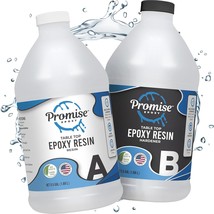 This 1 Gallon High Gloss (0.5 Gallon Resin 0.5 Gallon Hardener) Uv Resis... - $56.96