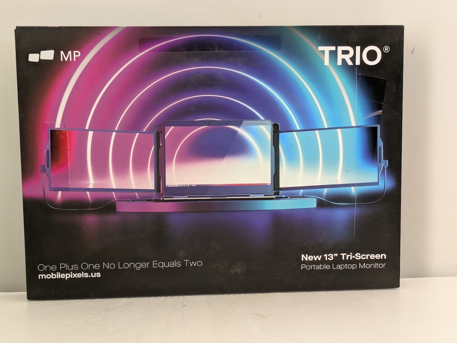 Mobile Pixels Trio 2.0 101-1003P04, 13.3 in. Portable Triple Laptop Moni... - $233.54
