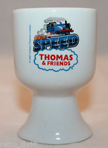 Thomas And Friends Built For Speed Train White Egg Cup Holder 2007 Gullane  - $31.11