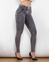 Women&#39;s Jeans 2022 Mid Waist Jeans Slim Leggings Shafites Melody Jeans Streetwea - £103.43 GBP