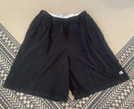 Men’s Champion Black Shorts Size Large - $17.75