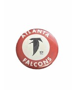Vintage 70s Atlanta Falcons Button Pin NFL Button Logo 3.5&quot; Wide - $10.00