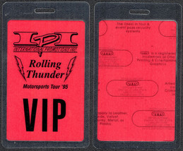 IPI 1995 Rolling Thunder Motorsports OTTO Laminated VIP Pass - £5.52 GBP