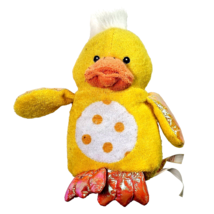 Munchkin Bath Critters Polyester Terry Duck Small Yellow Plush Electroni... - $12.99