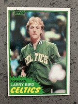 1981-82 Topps  #4 LARRY BIRD 2nd Year / Solo Rookie RC Celtics NM☘️ Vending F - £43.41 GBP