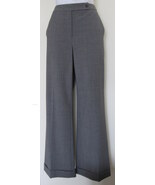 $118 Ann Taylor gray wool gabardine trousers 6* - $24.95