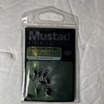10 Mustad Stainless Steel SS Crane Swivel Size 5 - $2.99