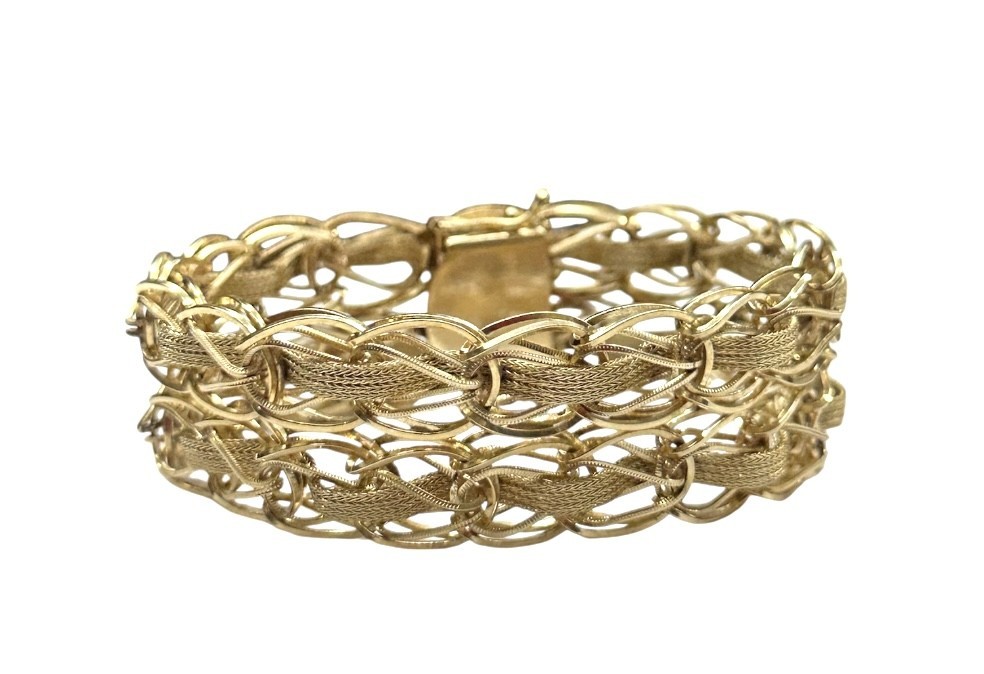 23mm Women&#39;s Bracelet 14kt Yellow Gold 466766 - $3,999.00