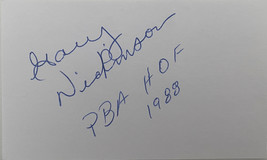 Professional Bowlers Association HOF Gary Dickinson original signature - £19.98 GBP