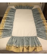 Custom Made Crib Skirt Dust Ruffle Childs Bed Unisex Super Cute!! - £25.71 GBP